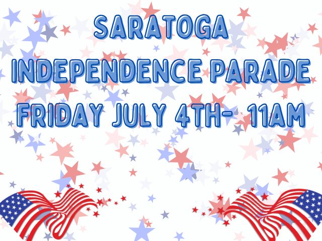 Copy of Saratoga 4th of July Parade Tuesday July 4th 11am
